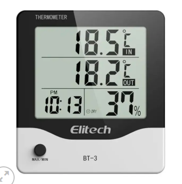 Máy đo nhiệt độ, độ ẩm để bàn Elitech BT-3
